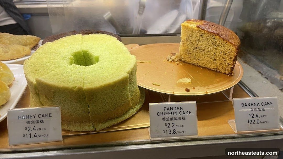 Cakes on display