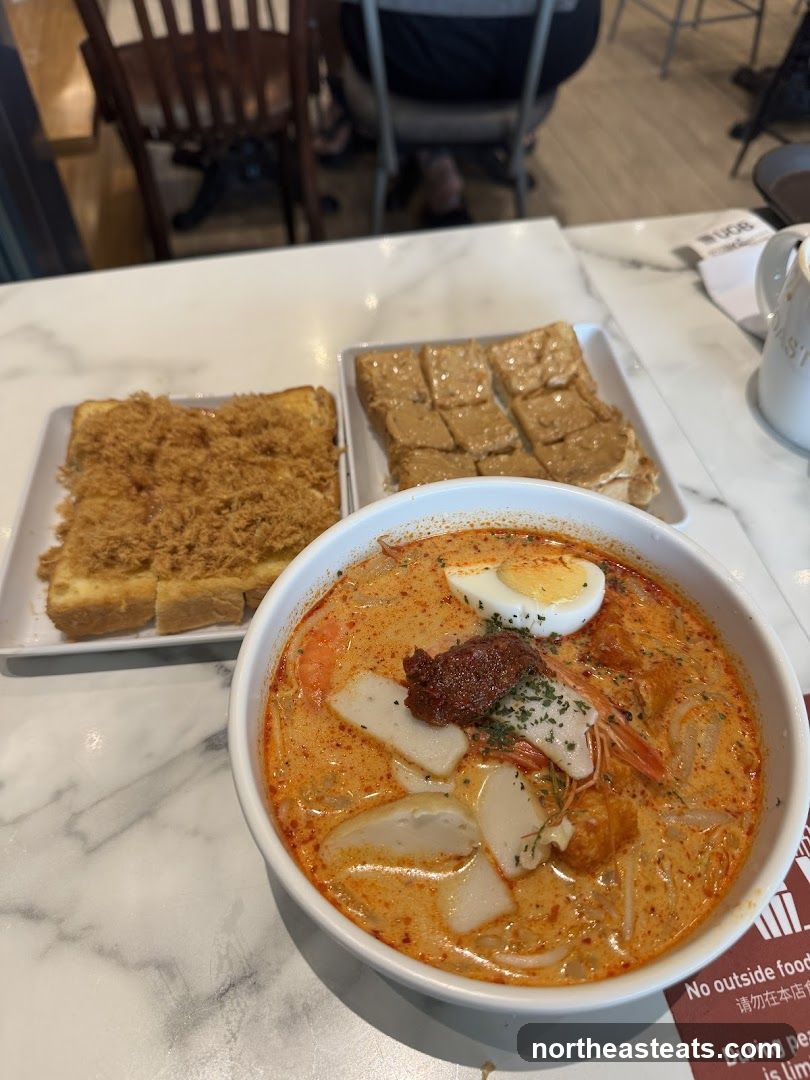Laksa and Toast