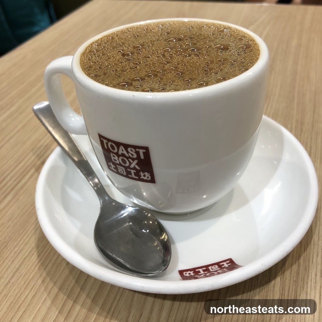 Coffee with foam