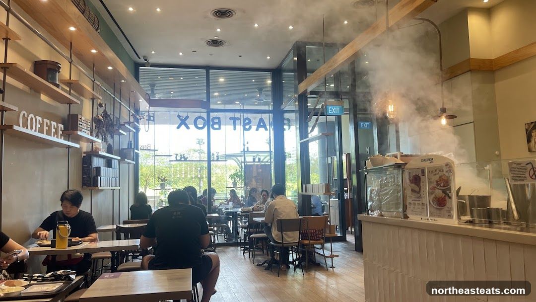 Interior of a cafe