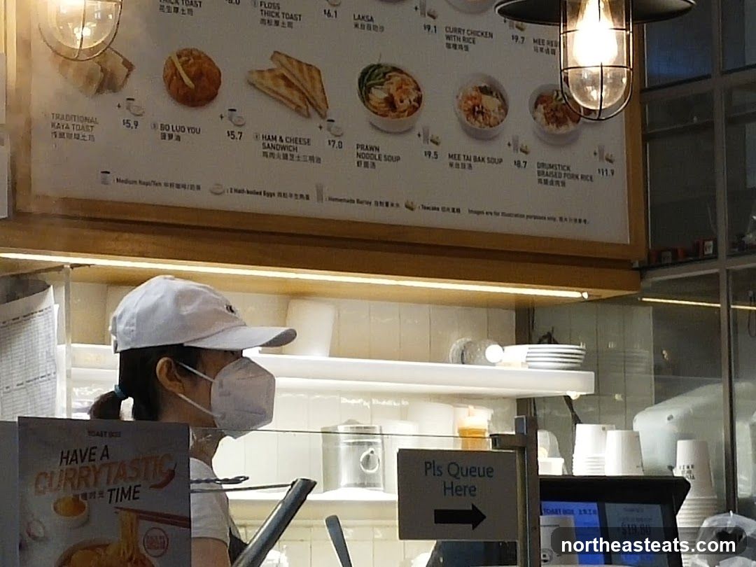 Food Menu and Staff