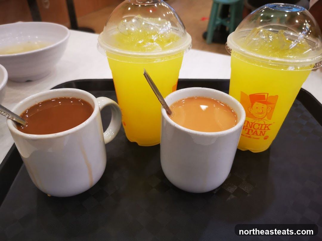 Drinks on a Tray