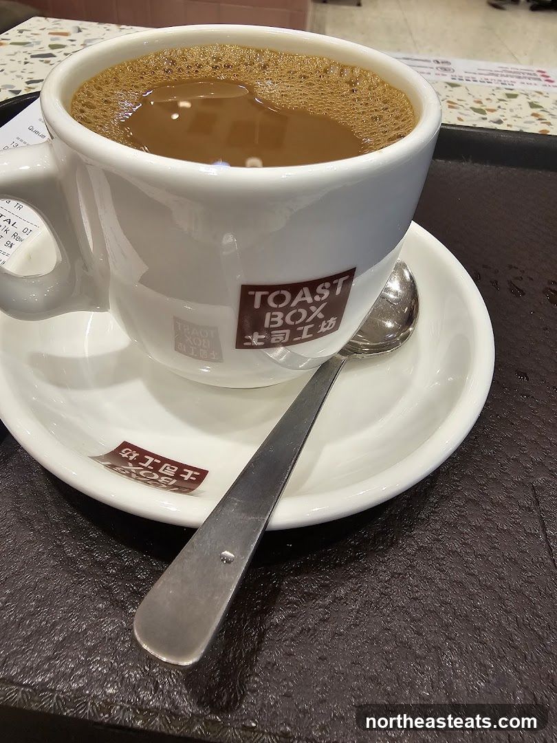 Coffee with Toast Box Logo