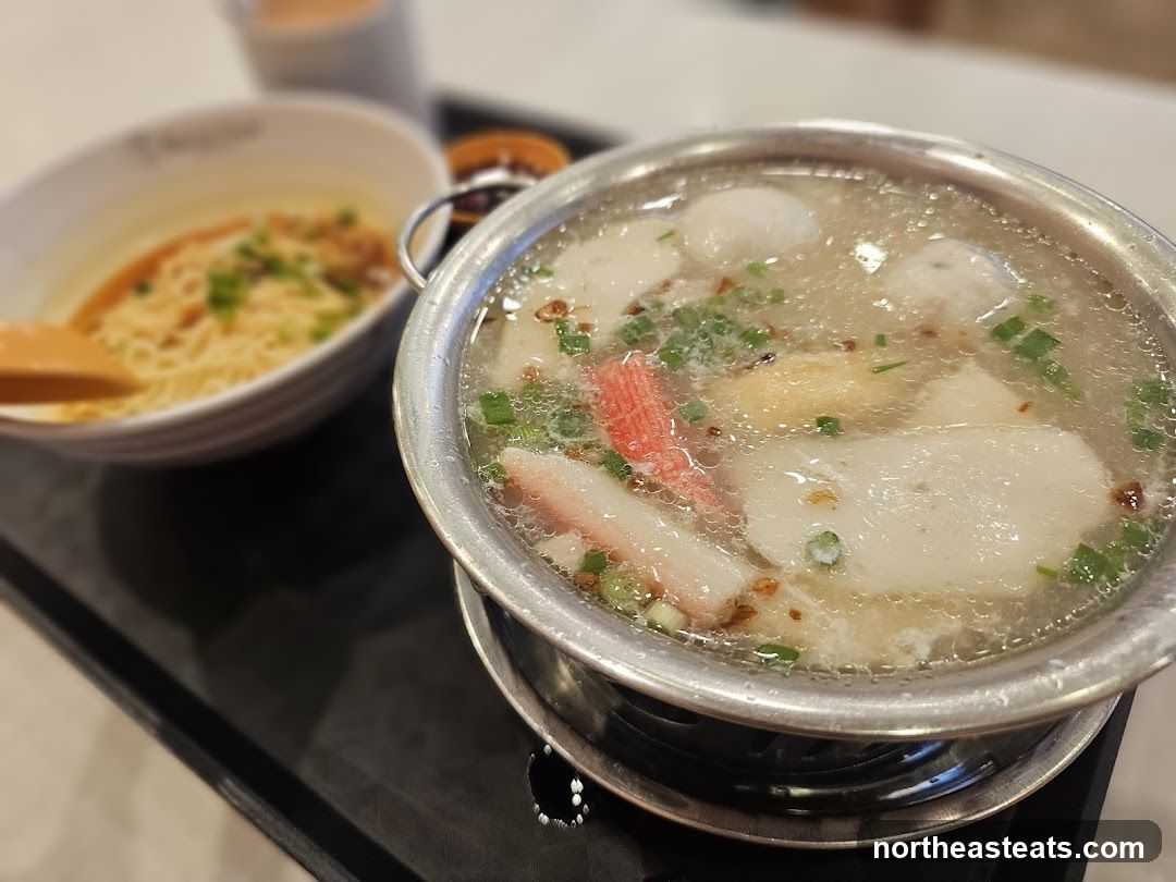 Fish Ball Soup and Noodles