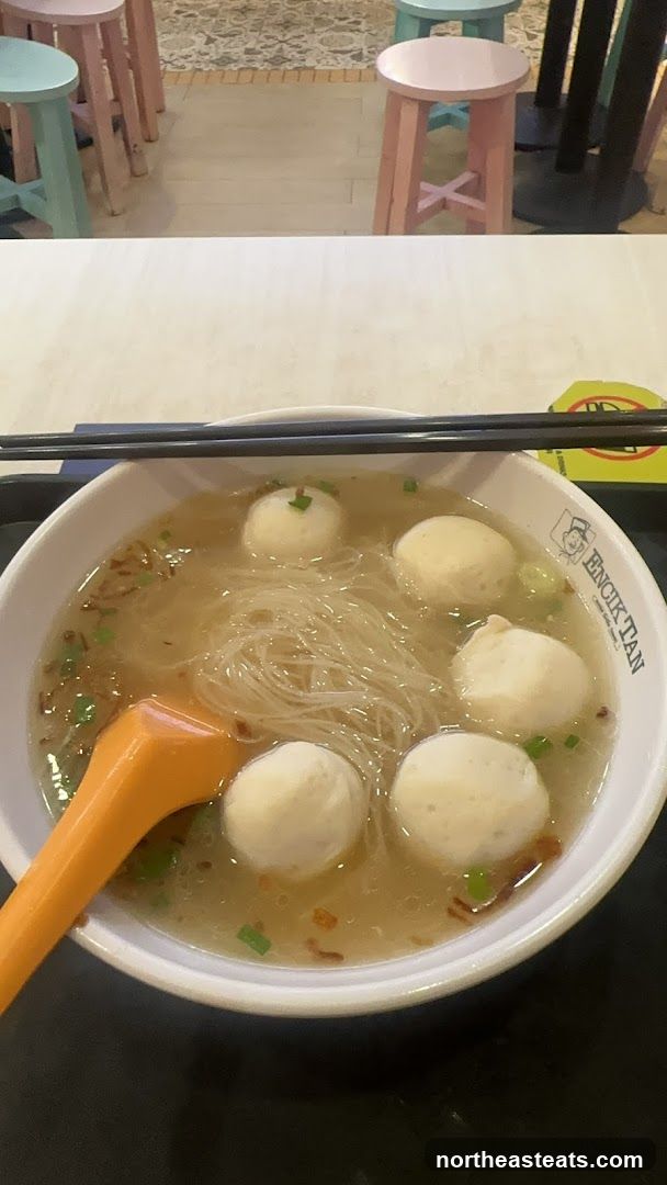 Fish Ball Noodle Soup