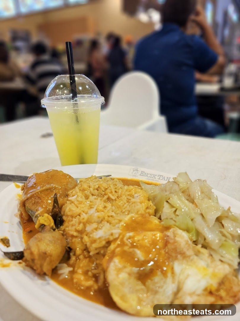 Curry Rice with Drink