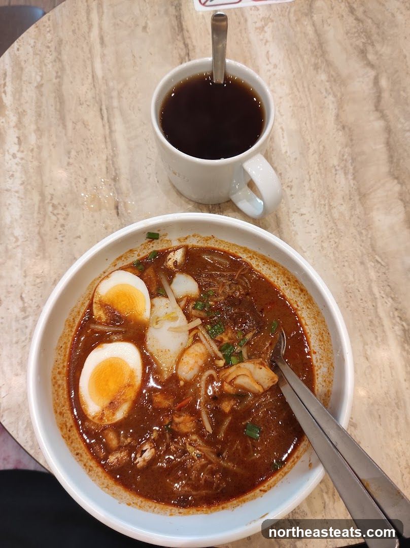 Noodle Soup and Coffee