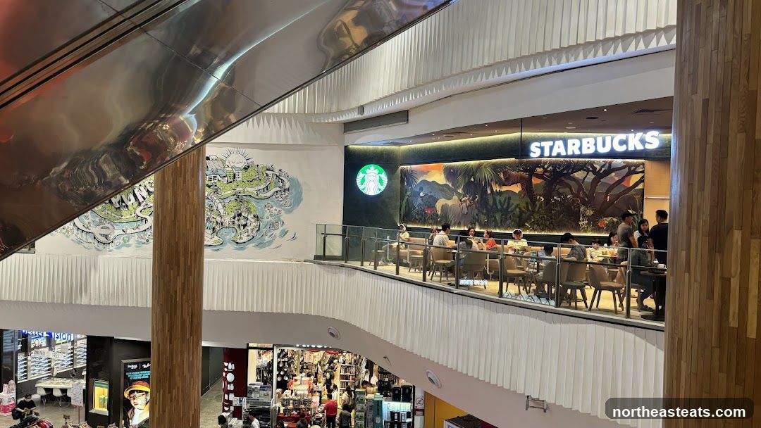 Starbucks Cafe in a Mall