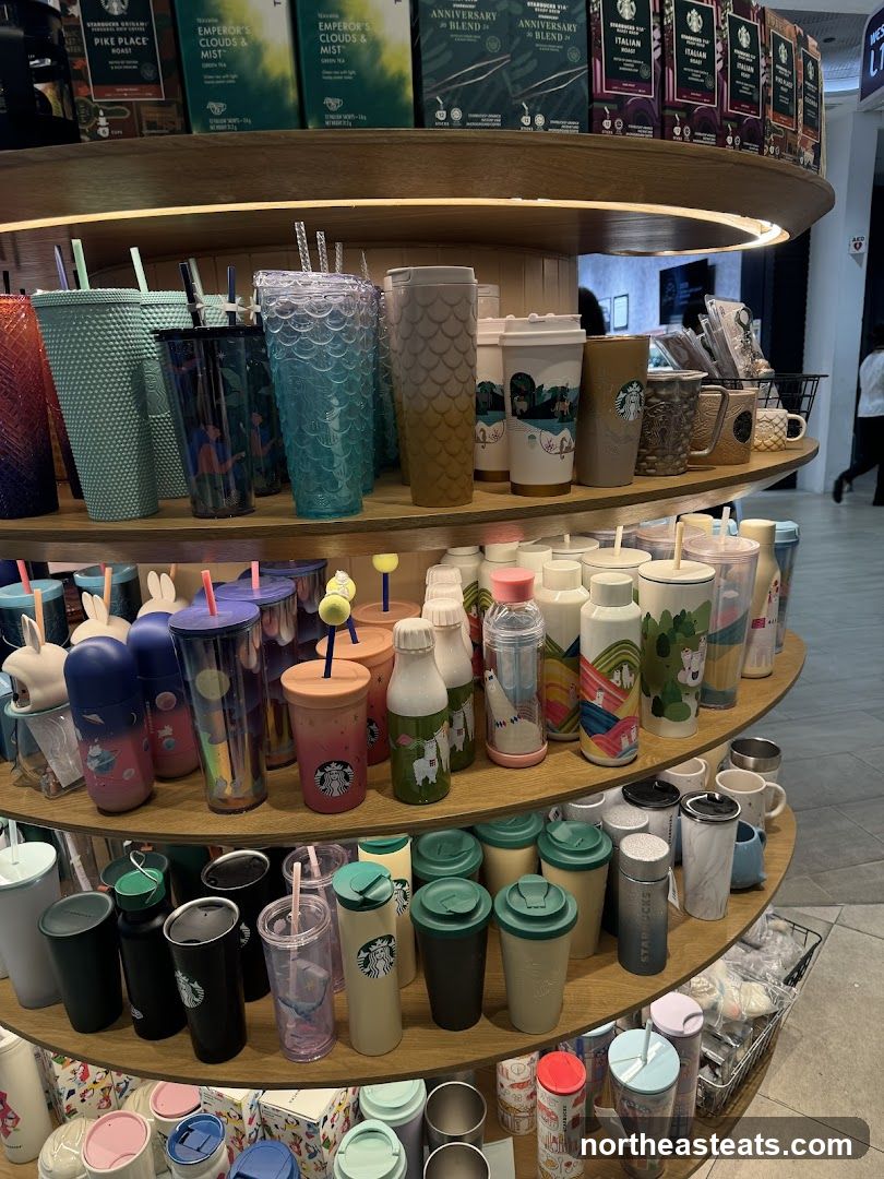 Starbucks Merchandise Display