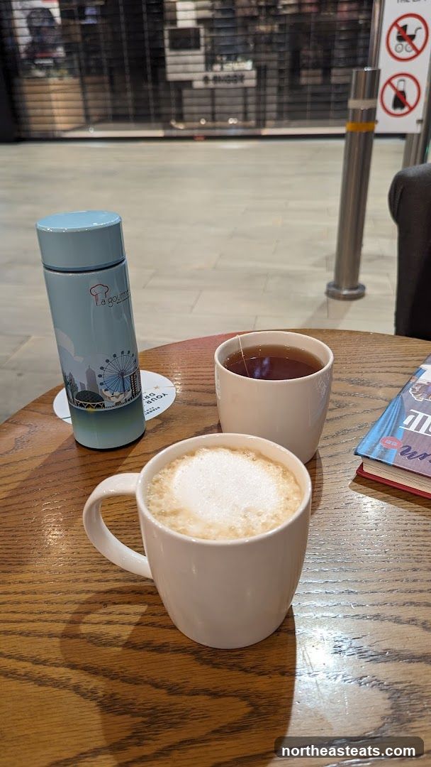 Coffee and Tea on Table