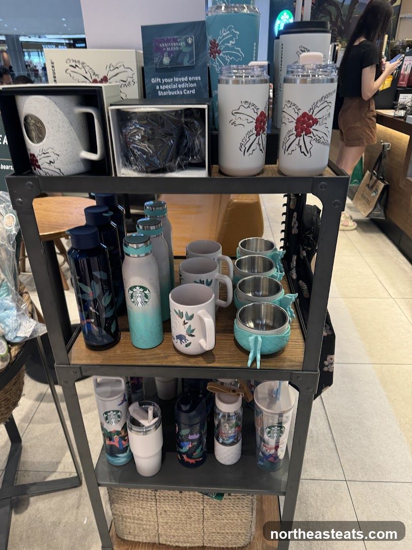 Starbucks Merchandise Display