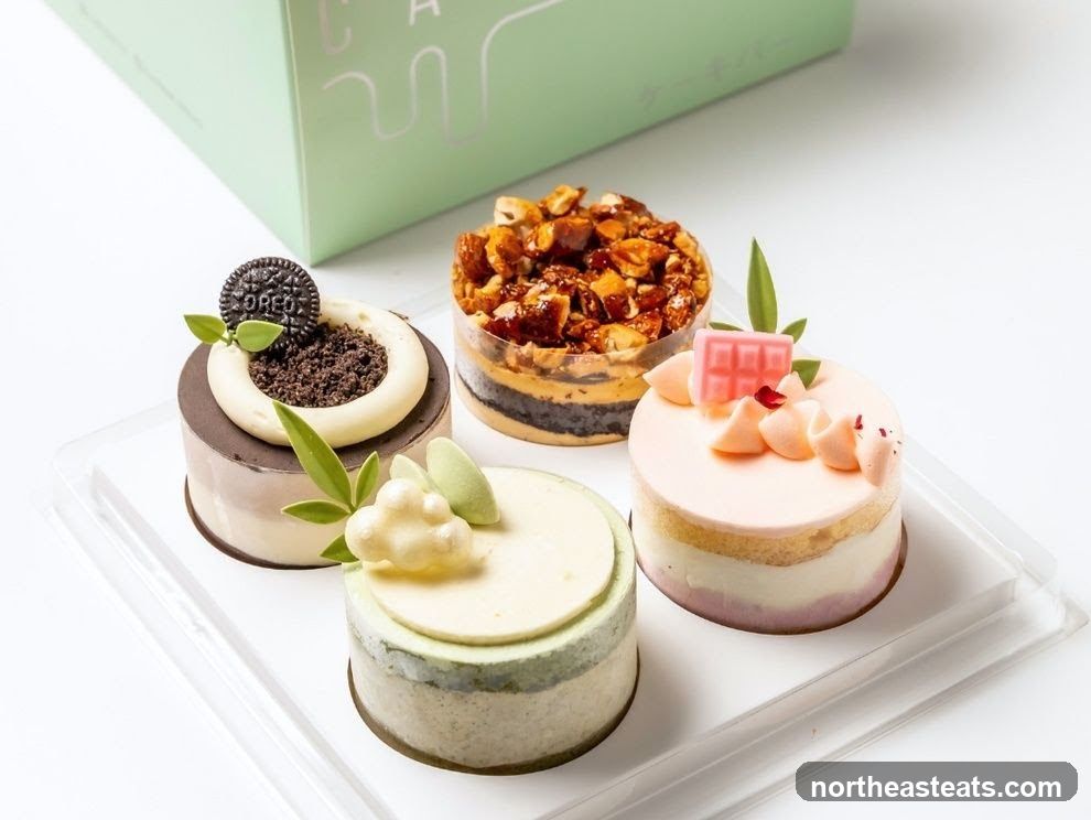Four Mini Cakes