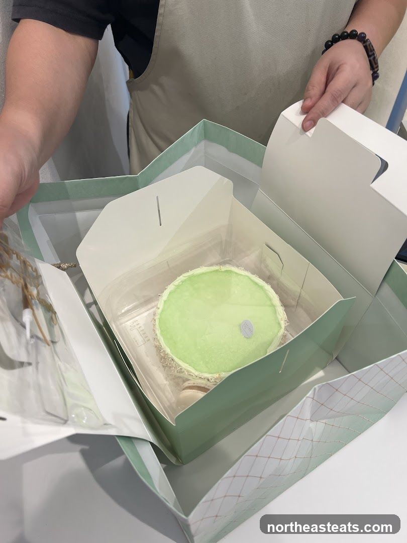 Cake in a box