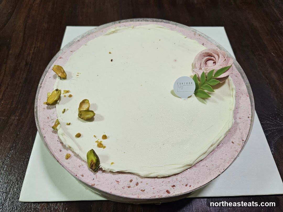 Pistachio and Rose Cake