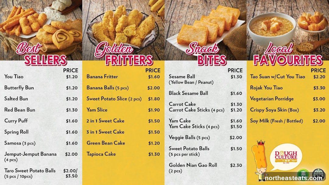 Dough Culture Menu