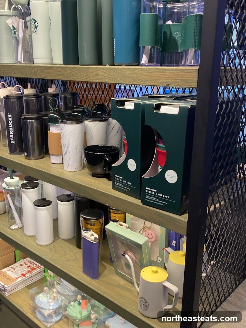 Starbucks Merchandise Display