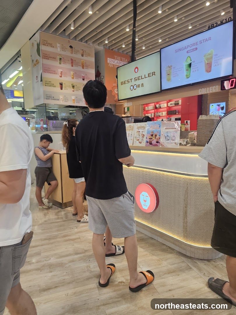 Bubble Tea Shop Counter