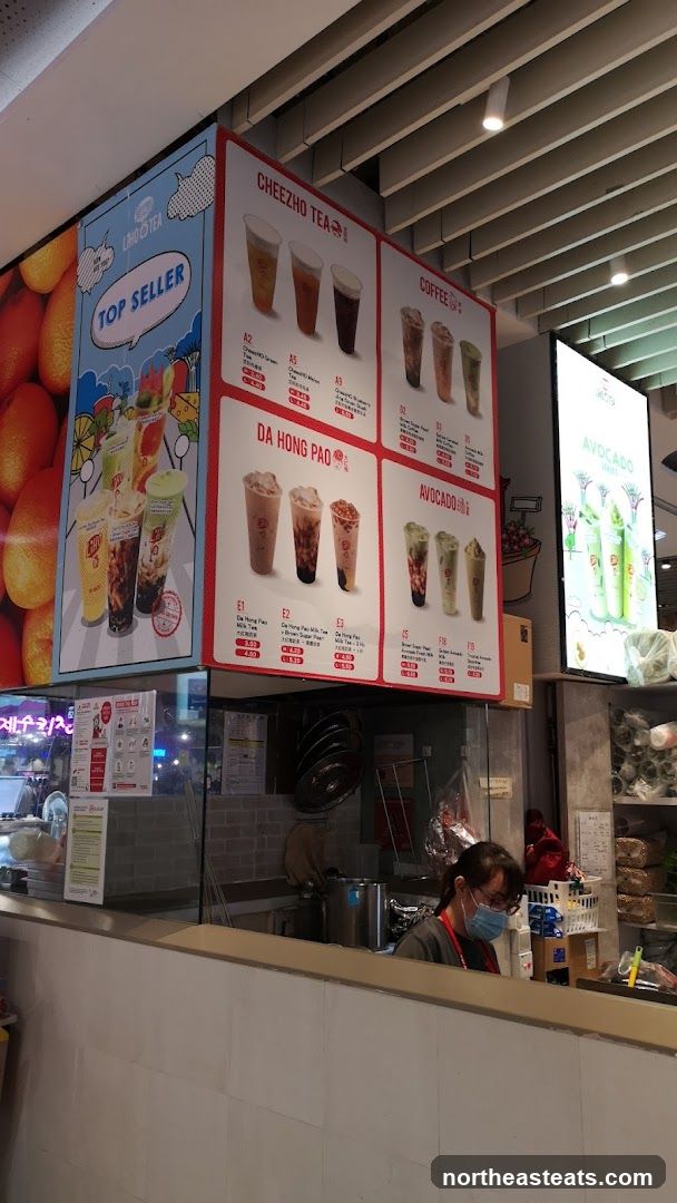 Cheezho Tea Menu