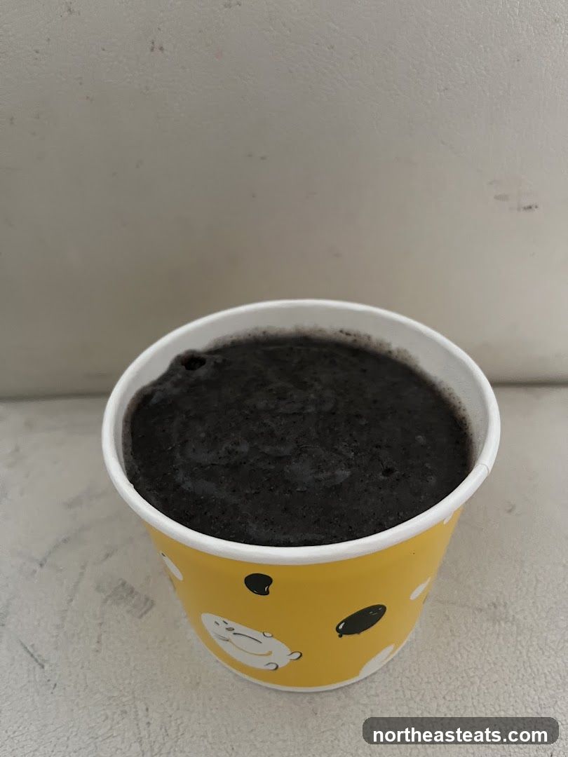 Black Sesame Ice Cream