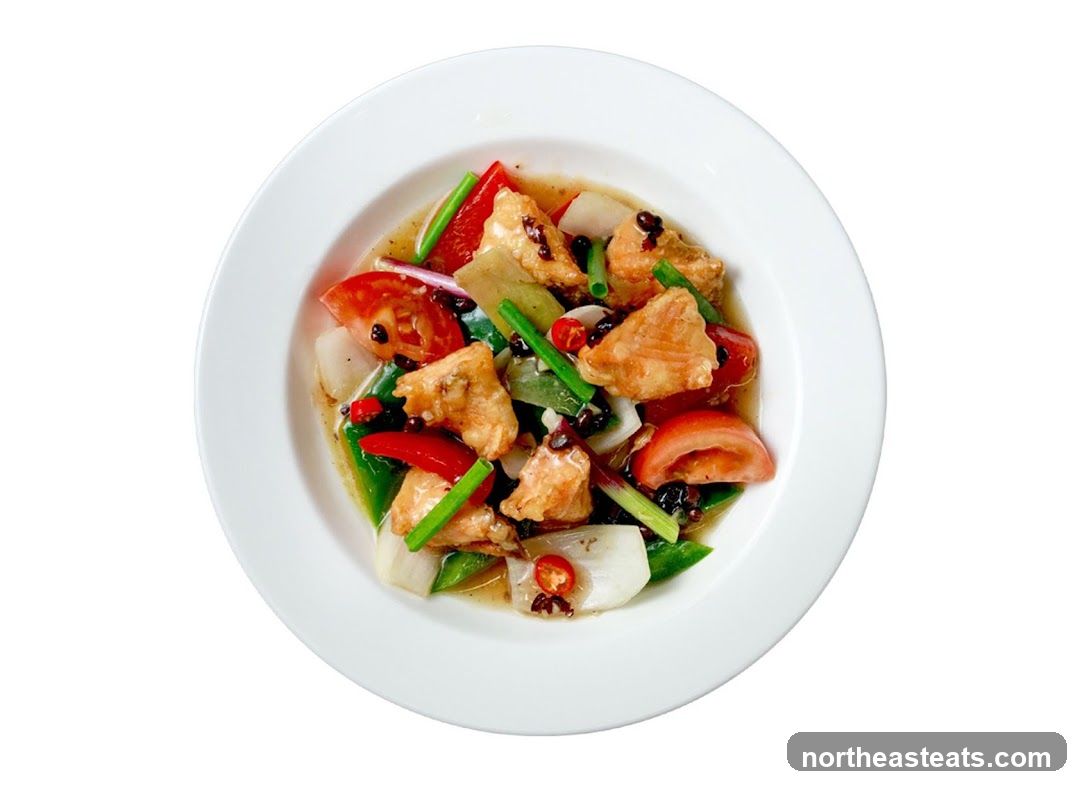 Stir-fried Fish with Vegetables