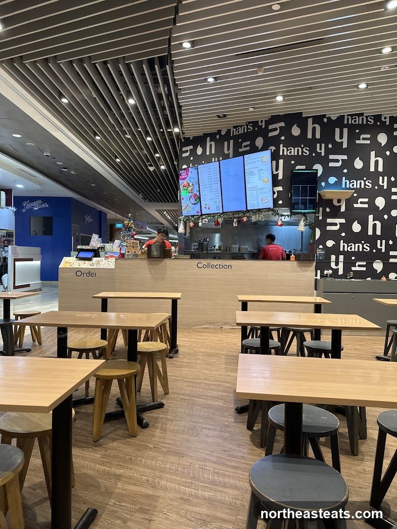 Restaurant Interior with Digital Menu