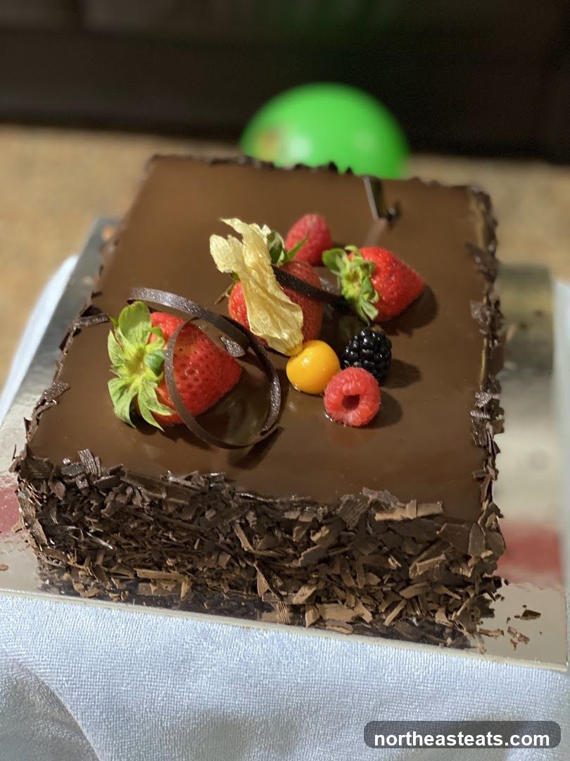 Chocolate Cake with Berries