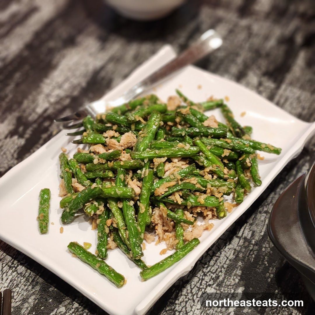 Sautéed Green Beans with Minced Meat