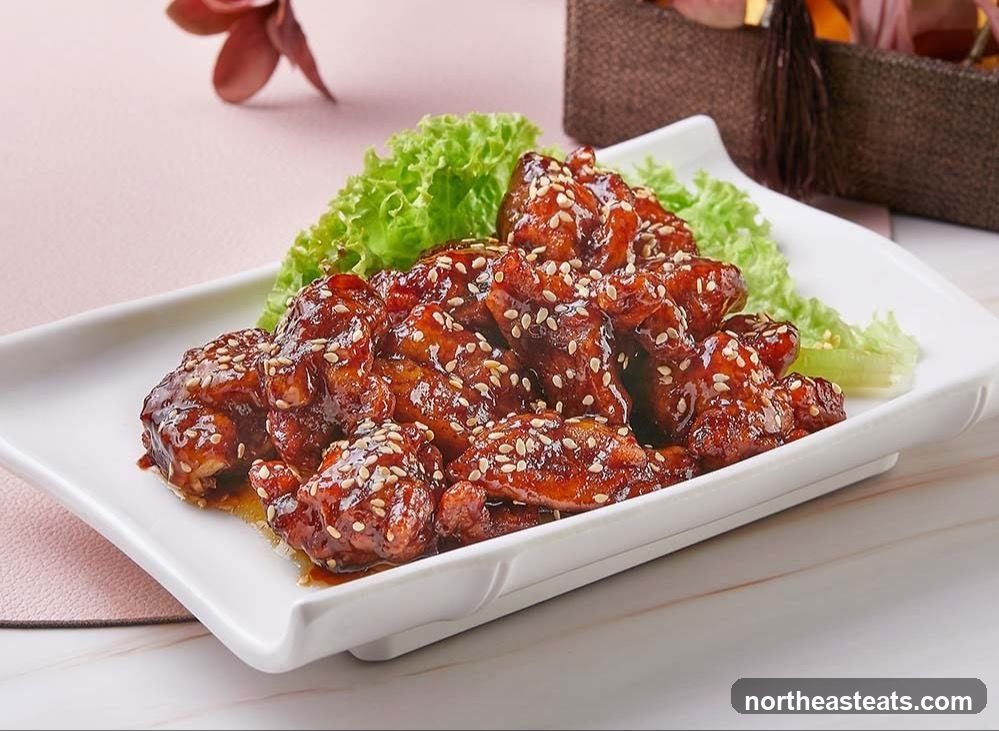 Sesame Chicken Wings