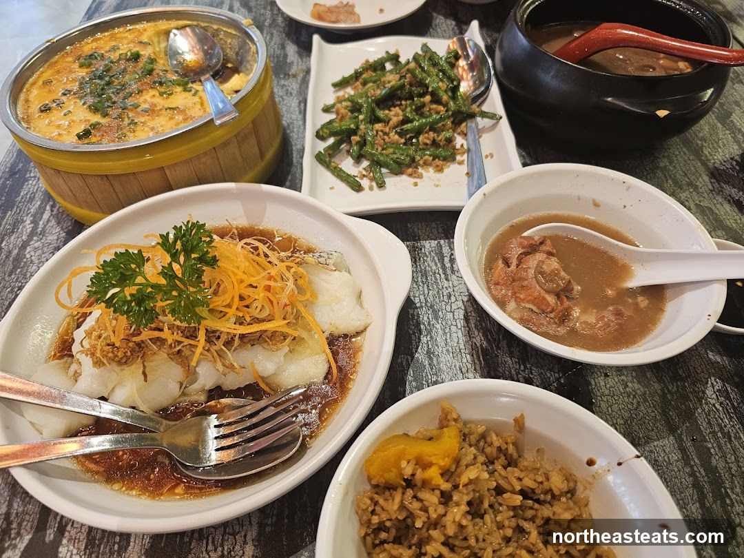 Assortment of Chinese Dishes