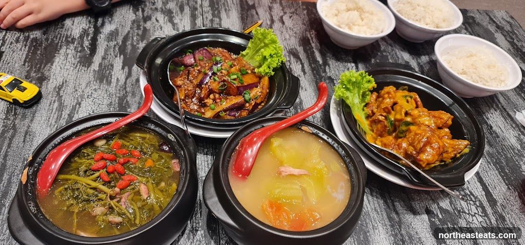 Four Dishes and Rice