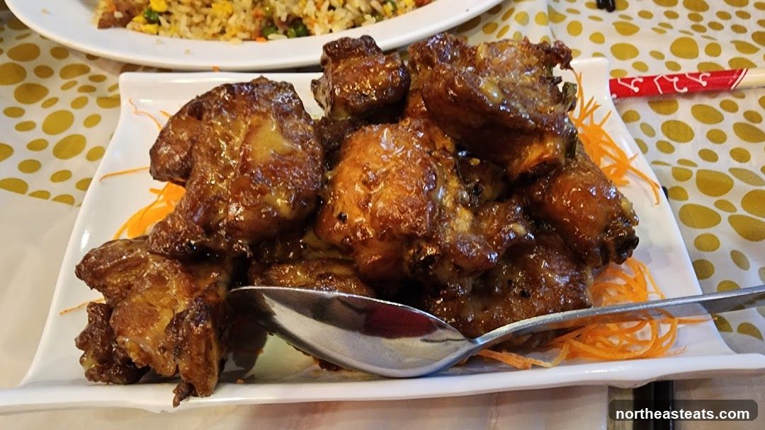 Glazed Ribs with Fried Rice