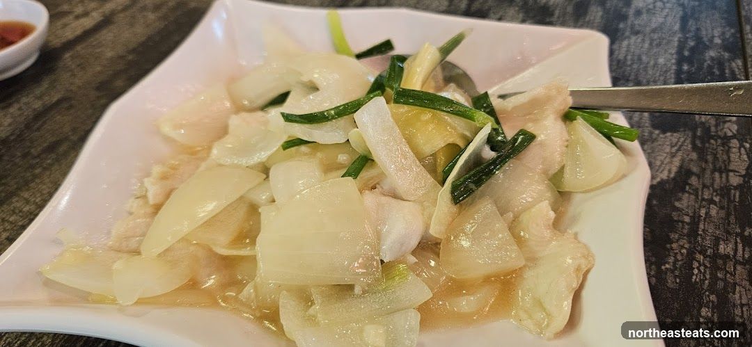 Stir-fried Radish with Scallions