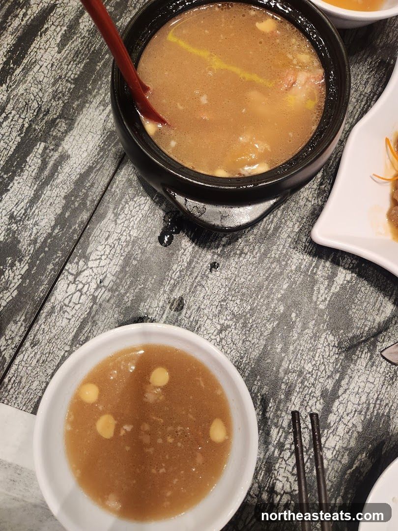Soup and Dipping Sauce