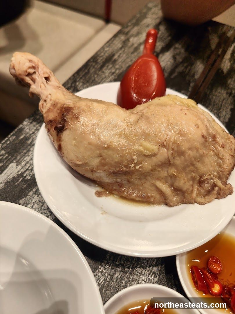 Poached Chicken Leg