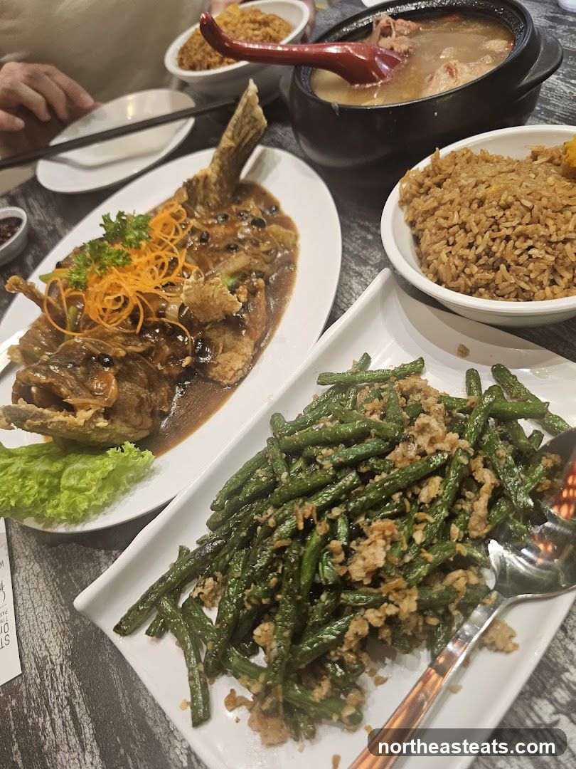 Asian Cuisine Spread