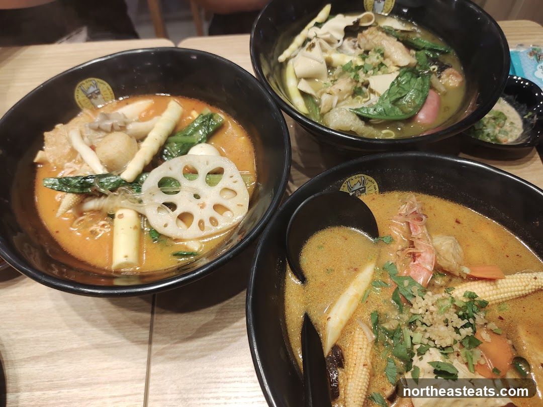Three Bowls of Noodle Soup