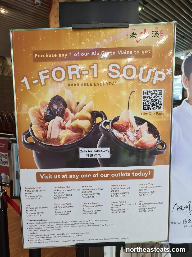 1-FOR-1 SOUP Promotion
