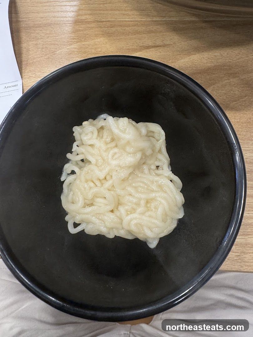 Noodles in a Bowl