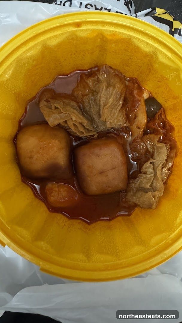 Spicy Tofu and Bean Curd Skin Dish