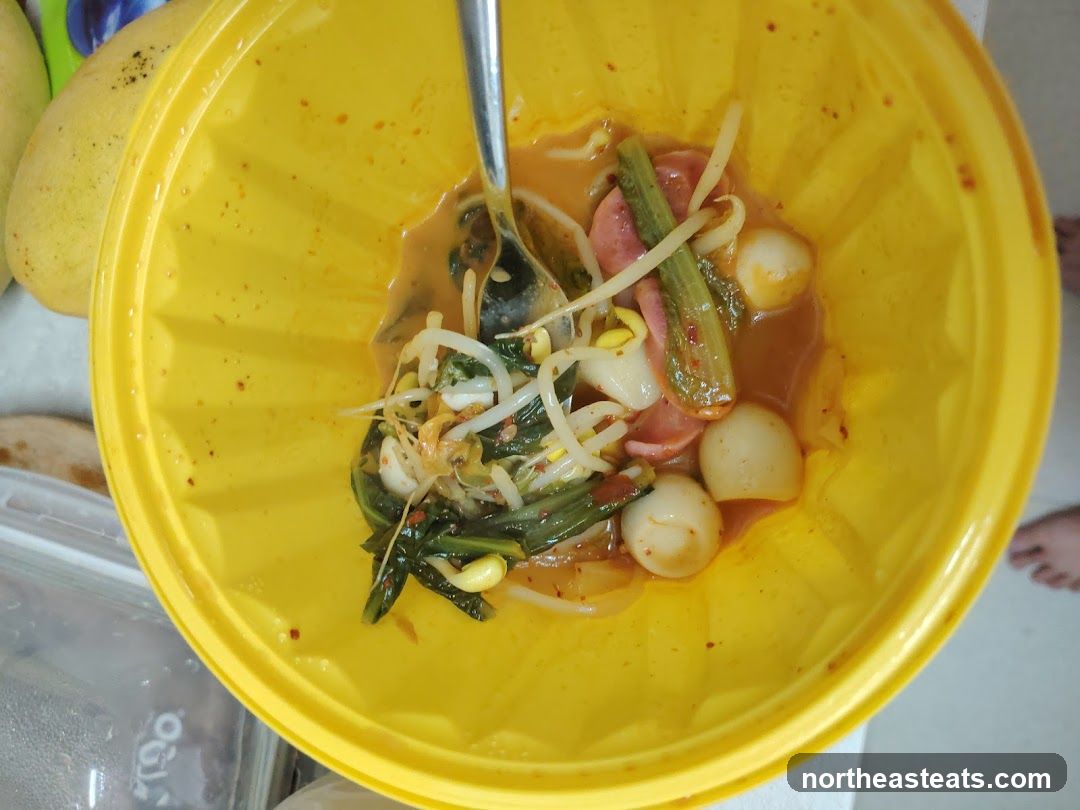 Spicy Noodle Soup