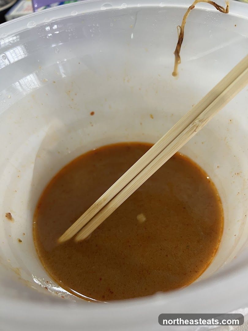 Leftover Soup with Chopsticks