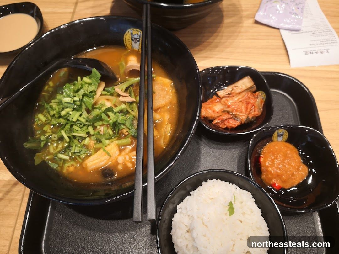Noodle Soup with Sides