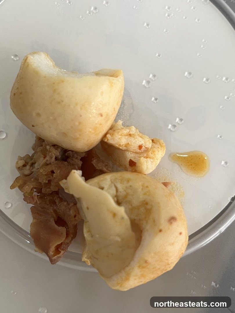Food items on a plate