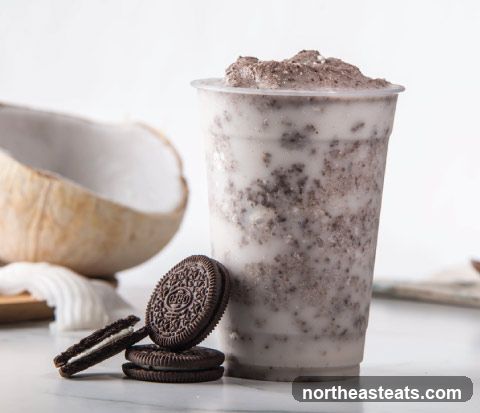 Oreo Milkshake with Coconut