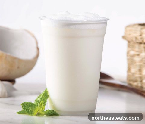 Coconut Drink with Mint