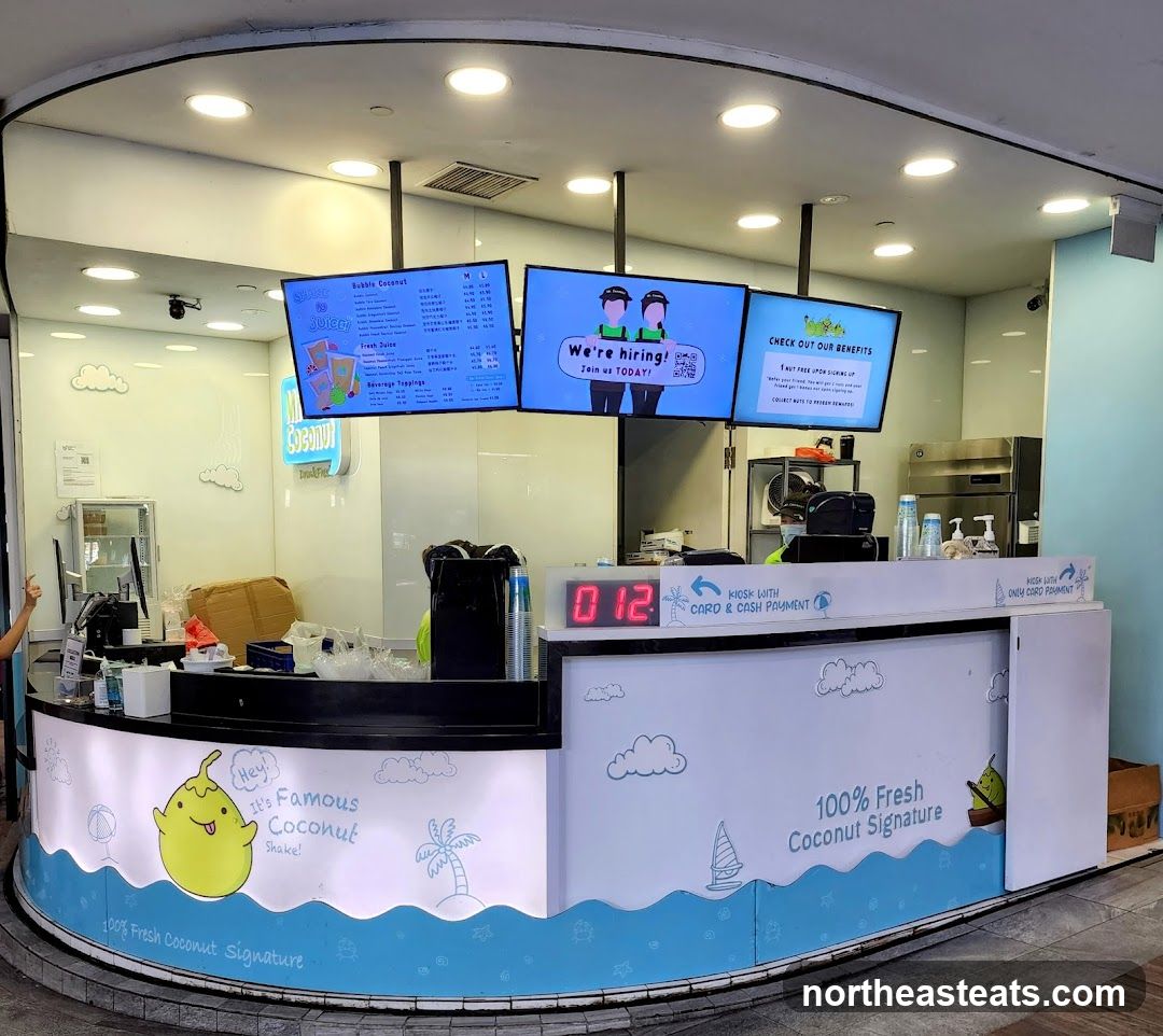 Coconut Shake Kiosk