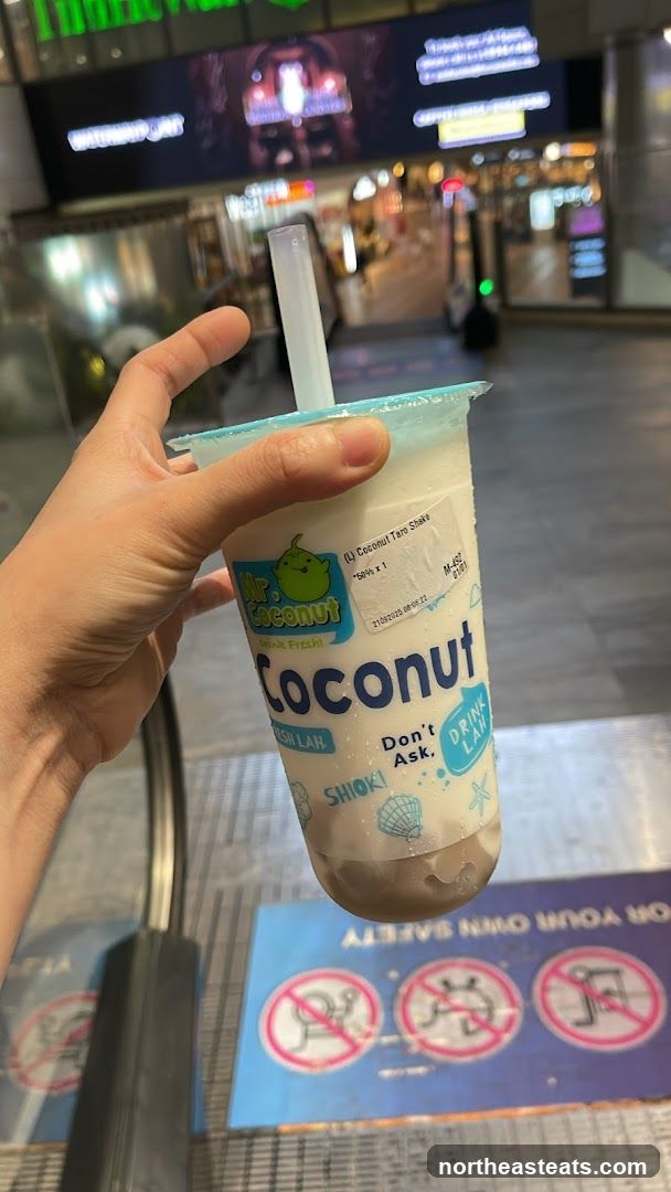 Coconut Taro Shake