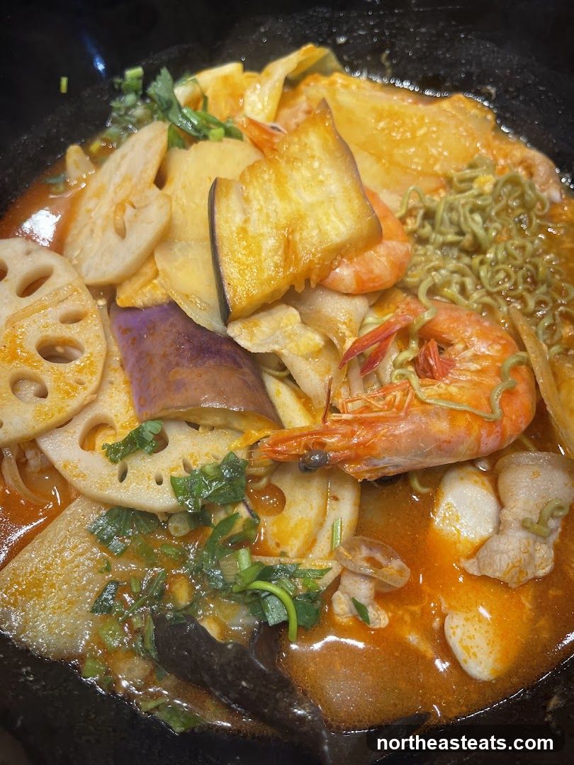 Spicy Noodle Soup