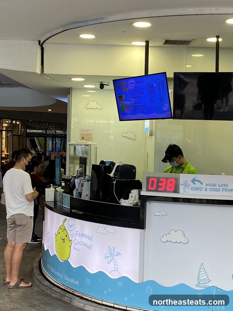 Coconut Shake Kiosk