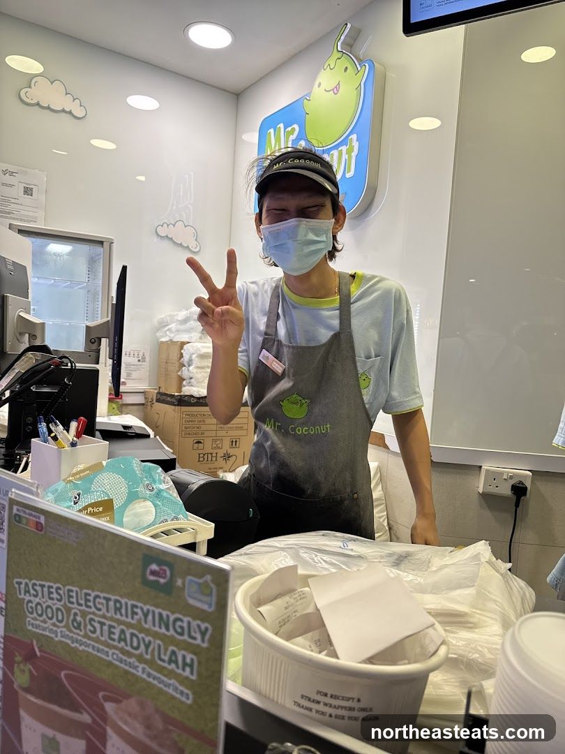 Staff at Mr. Coconut